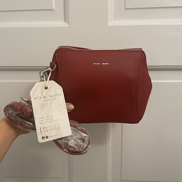 Pixie Mood Ashton Crossbody Red Purse 👛 NWT - Picture 10 of 11